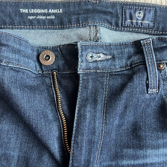 AG Adriano Goldschmidt The Legging Ankle Super Skinny Ankle Jean Women’s Size 30 - Picture 1 of 12